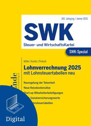 SWK-Spezial Lohnverrechnung 2025