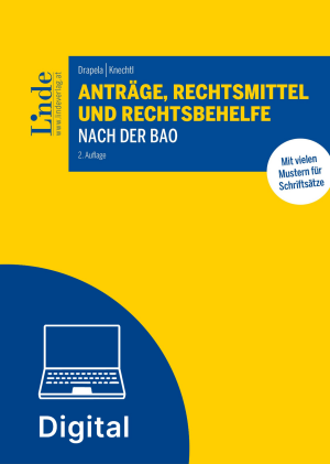 Anträge, Rechtsmittel und Rechtsbehelfe nach der BAO