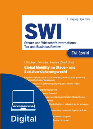 SWI-Spezial Global Mobility im Steuer- und Sozialversicherungsrecht