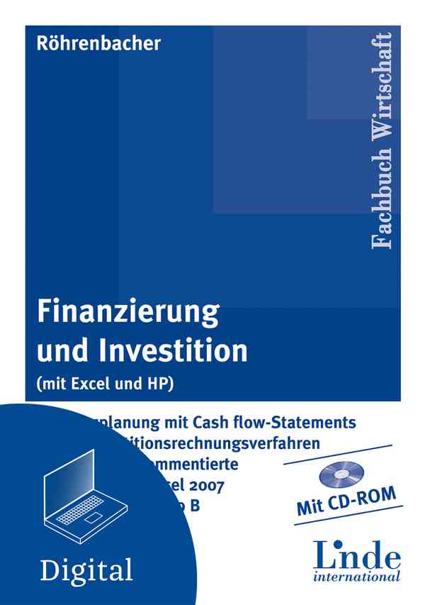 Finanzierung und Investition (mit Excel und HP)