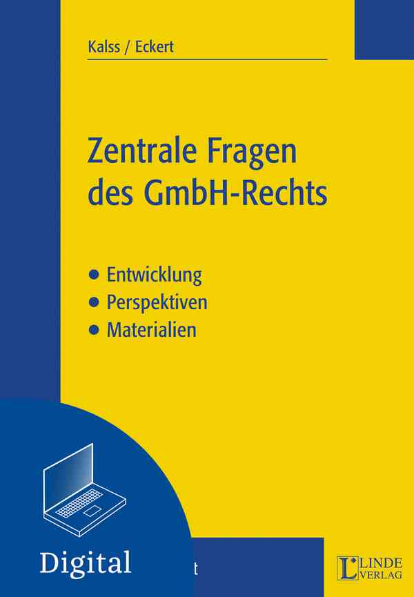 Zentrale Fragen des GmbH-Rechts