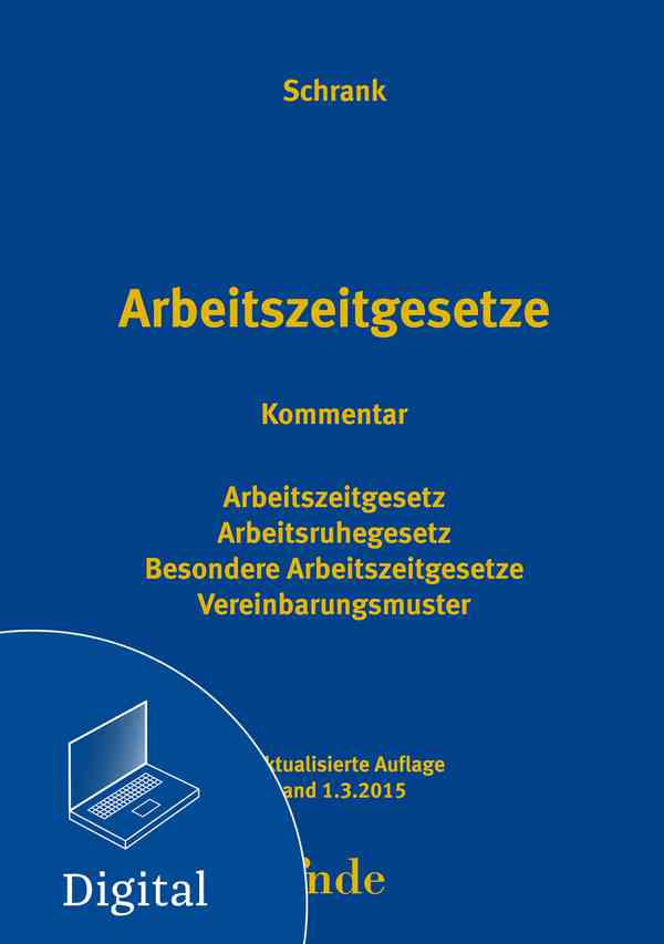 Arbeitszeitgesetze Kommentar