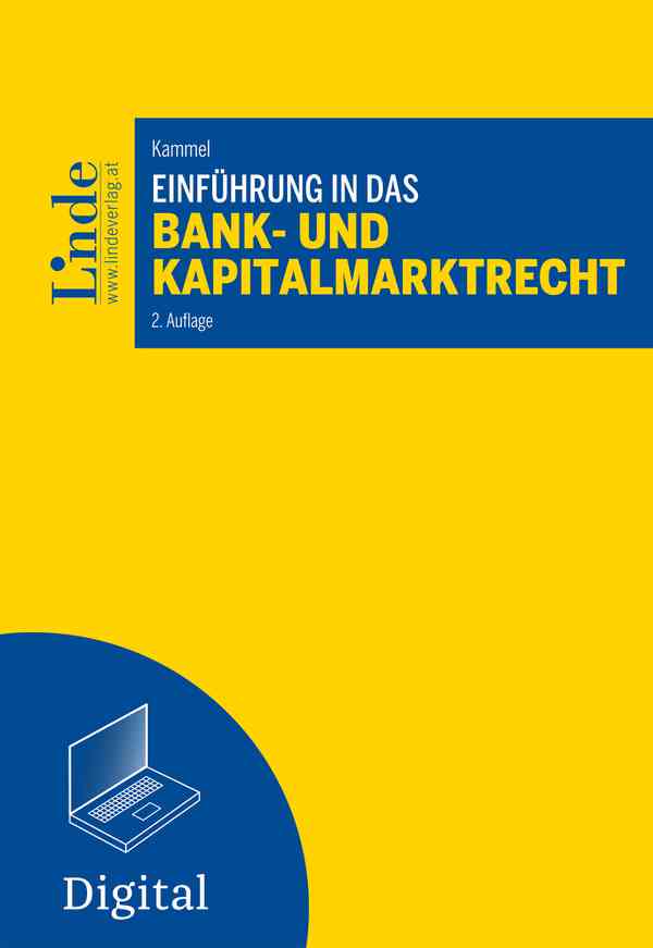 Einführung in das Bank- und Kapitalmarktrecht
