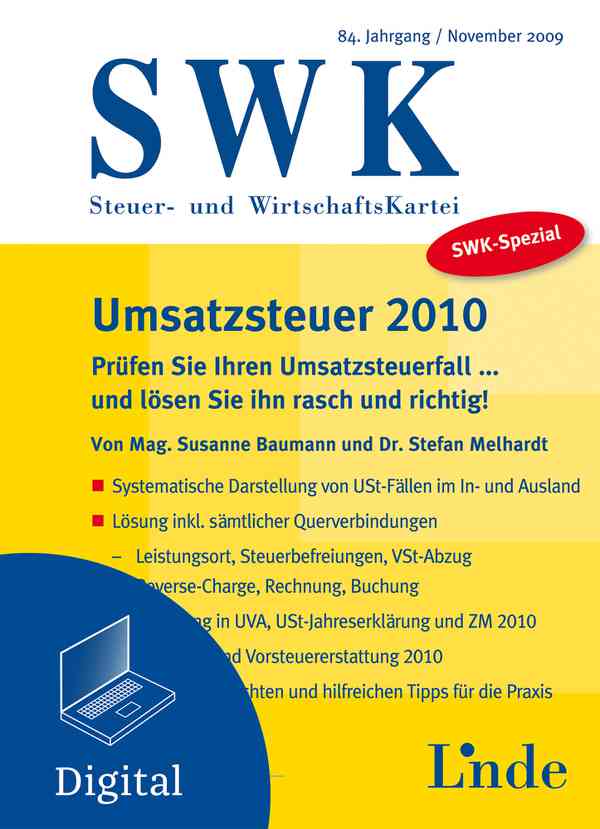 SWK-Spezial Umsatzsteuer 2010