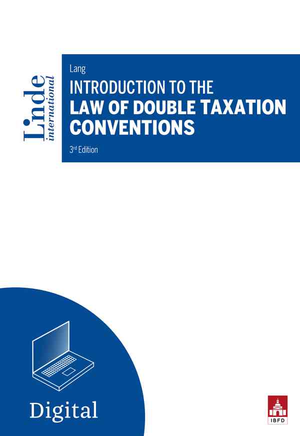 Introduction to the Law of Double Taxation Conventions