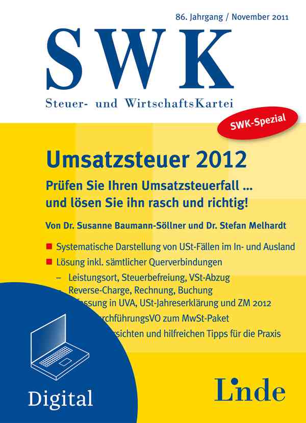 SWK-Spezial Umsatzsteuer 2012