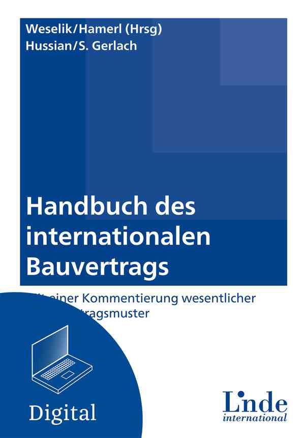 Handbuch des internationalen Bauvertrags