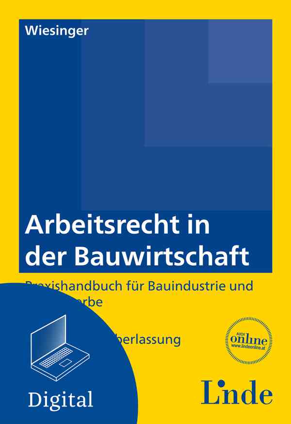 Arbeitsrecht in der Bauwirtschaft