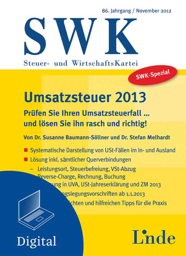 SWK-Spezial Umsatzsteuer 2013