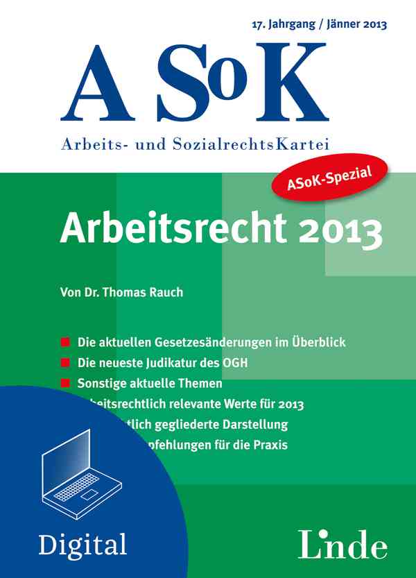 ASoK-Spezial Arbeitsrecht 2013
