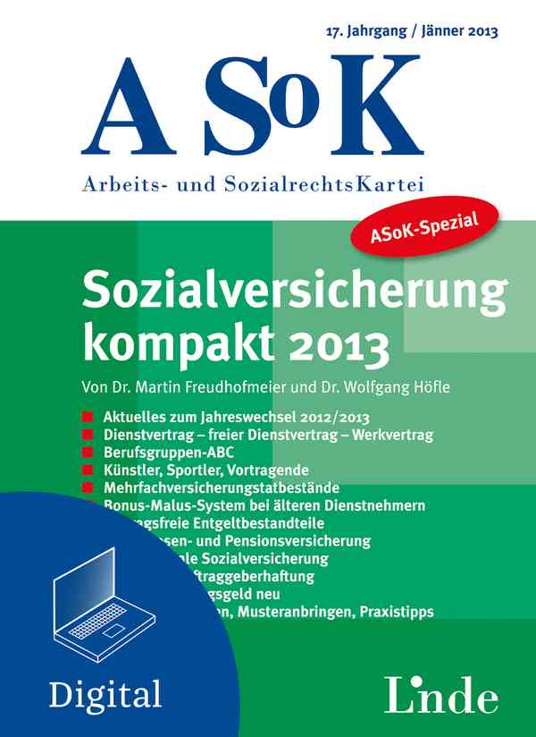 ASoK-Spezial Sozialversicherung kompakt 2013