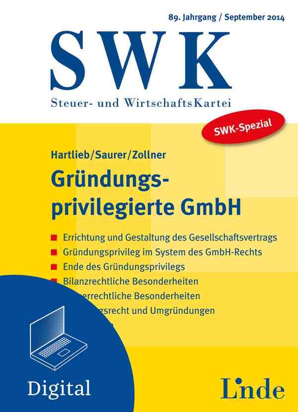 SWK-Spezial Gründungsprivilegierte GmbH