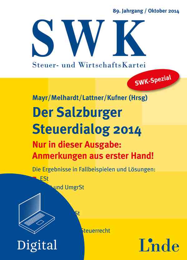 SWK-Spezial Der Salzburger Steuerdialog 2014