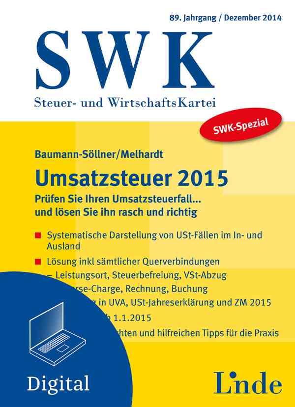SWK-Spezial Umsatzsteuer 2015