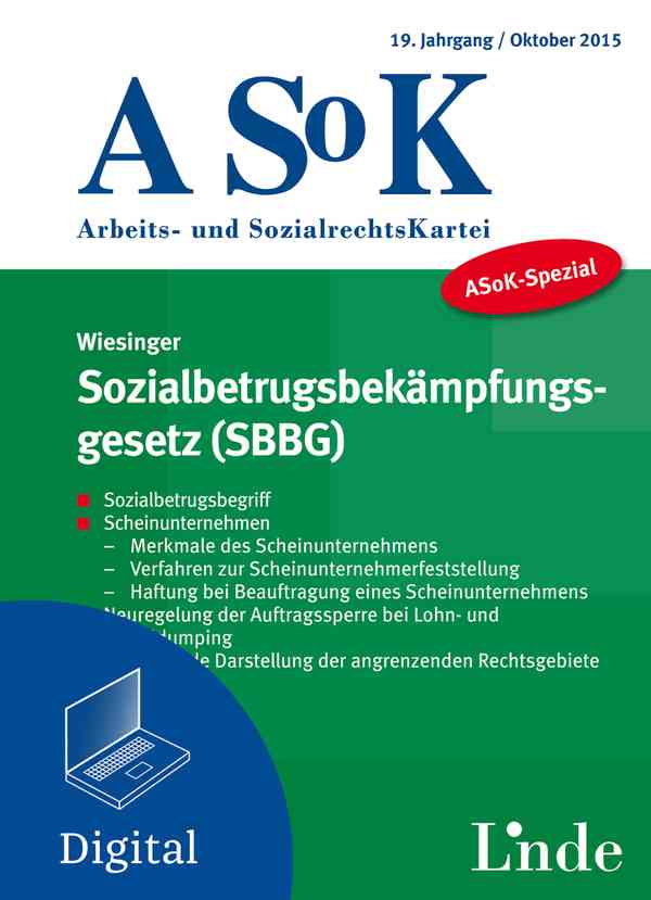 ASoK-Spezial Sozialbetrugsbekämpfungsgesetz (SBBG)