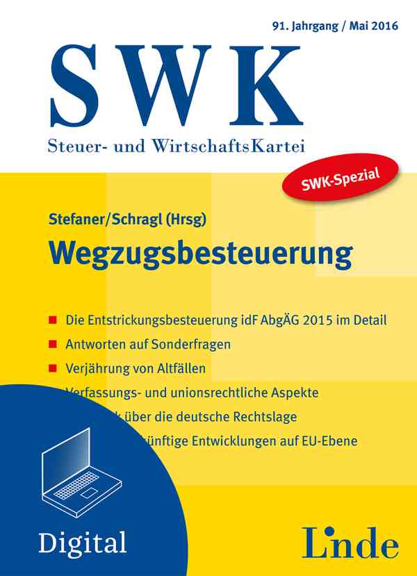 SWK-Spezial Wegzugsbesteuerung