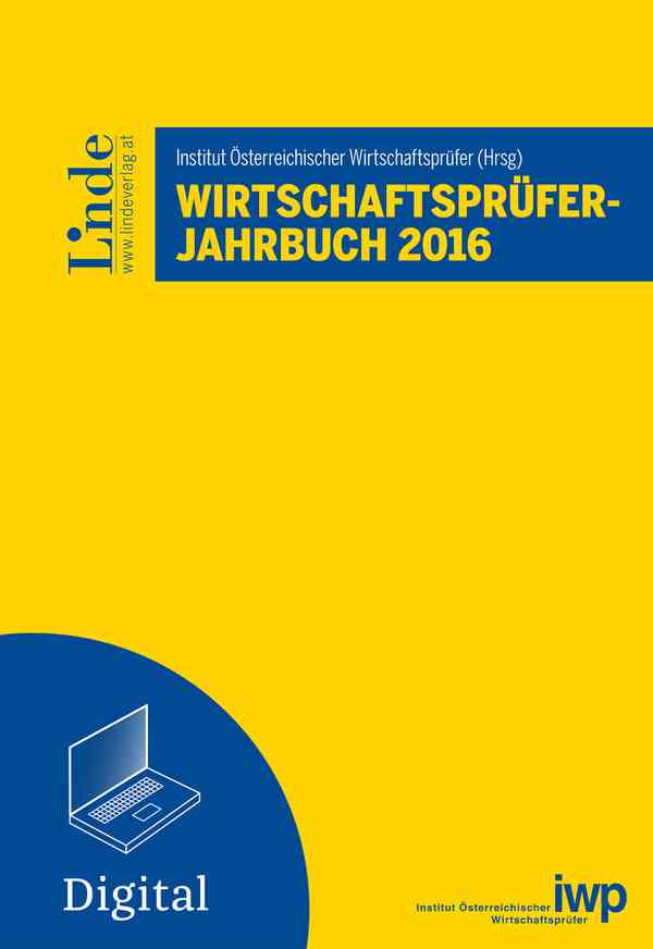 Wirtschaftsprüfer-Jahrbuch 2016