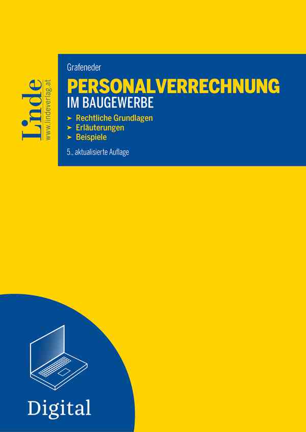 Personalverrechnung im Baugewerbe