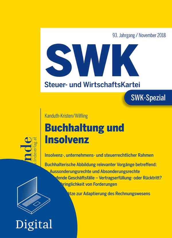 SWK-Spezial Buchhaltung und Insolvenz
