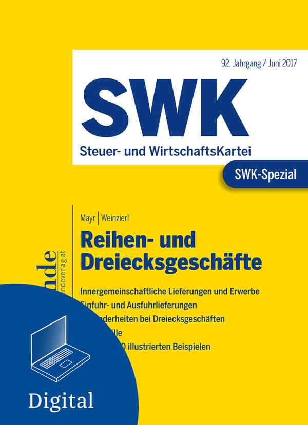 SWK-Spezial Reihen- und Dreiecksgeschäfte