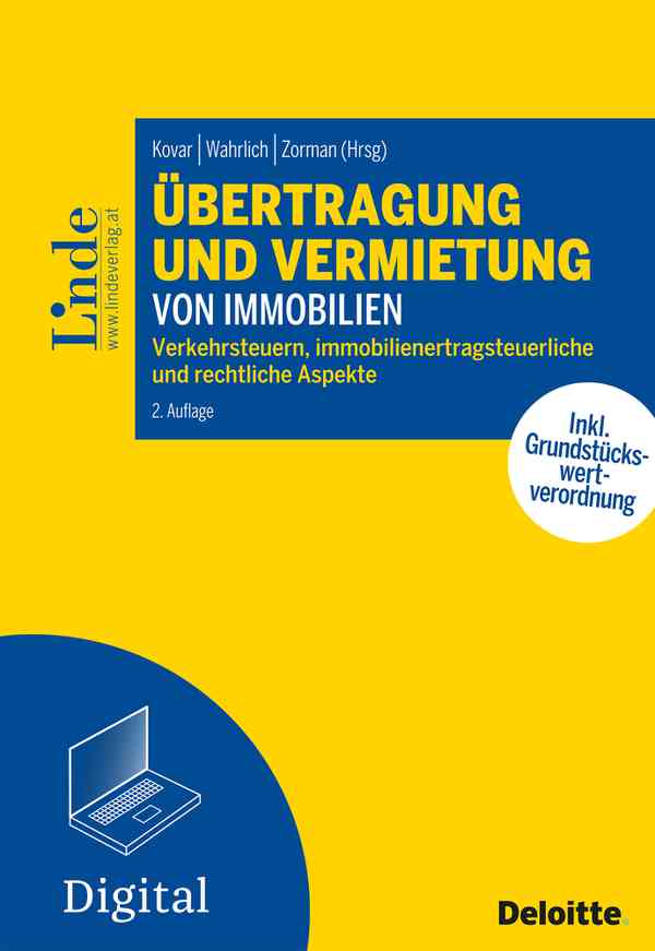 Übertragung und Vermietung von Immobilien