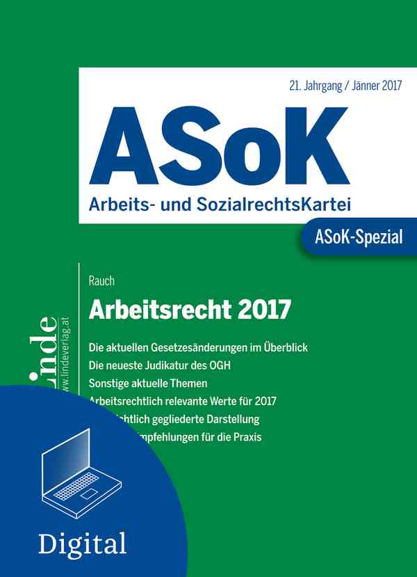 ASoK-Spezial Arbeitsrecht 2017