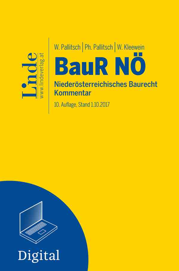 BauR NÖ | Niederösterreichisches Baurecht