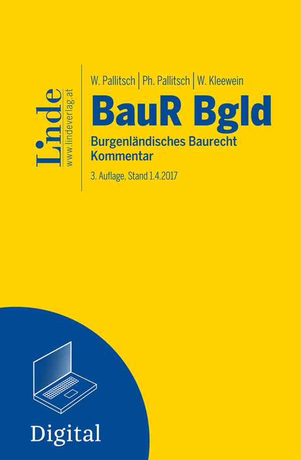 BauR Bgld. | Burgenländisches Baurecht