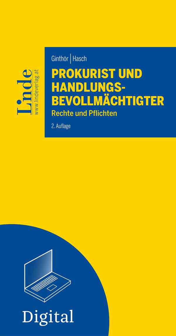 Prokurist und Handlungsbevollmächtigter