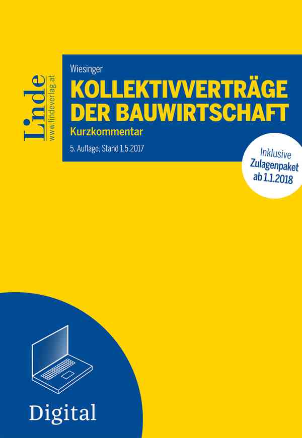 Kollektivverträge der Bauwirtschaft