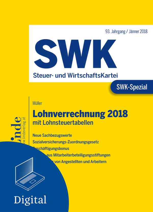 SWK-Spezial Lohnverrechnung 2018