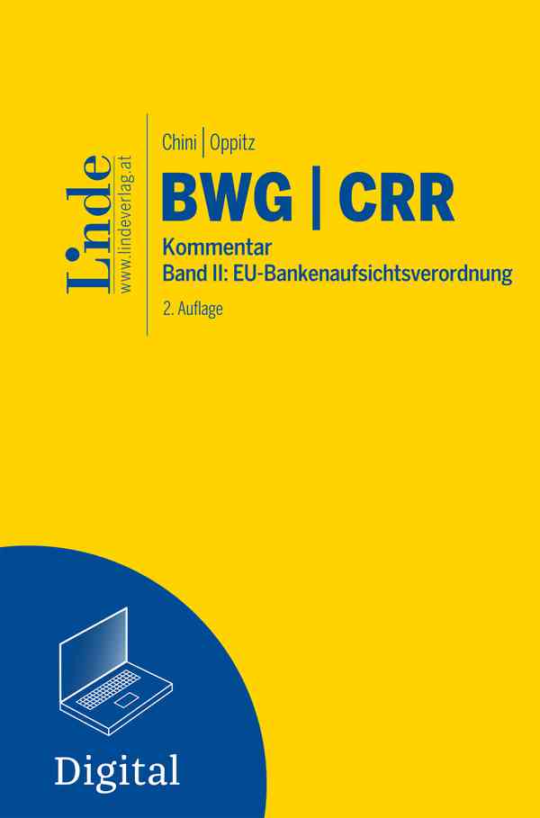 BWG Bankwesengesetz | CRR Capital Requirements Regulation
