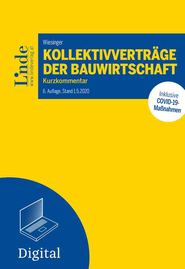 Kollektivverträge der Bauwirtschaft