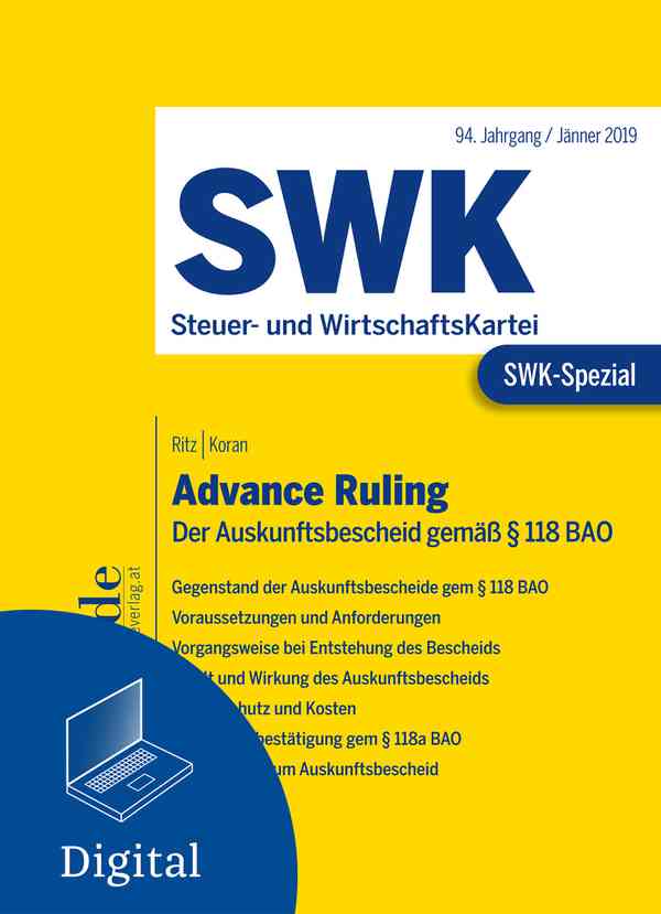 SWK-Spezial Advance Ruling