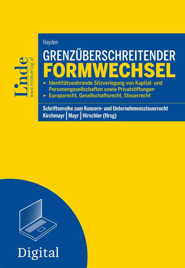 Grenzüberschreitender Formwechsel