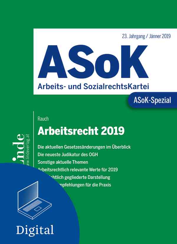 ASoK-Spezial Arbeitsrecht 2019