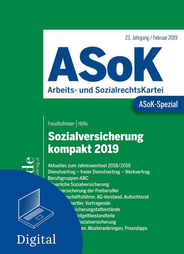 ASoK-Spezial Sozialversicherung kompakt 2019