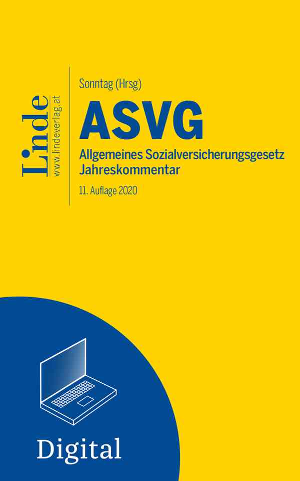 ASVG | Allgemeines Sozialversicherungsgesetz 2020