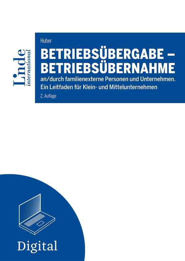 Betriebsübergabe - Betriebsübernahme