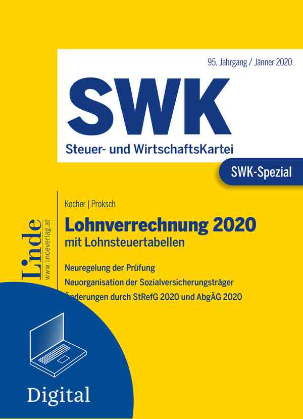SWK-Spezial Lohnverrechnung 2020