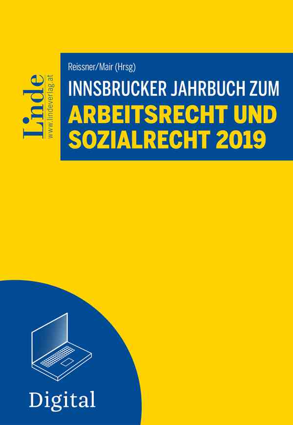 Innsbrucker Jahrbuch zum Arbeitsrecht und Sozialrecht 2019