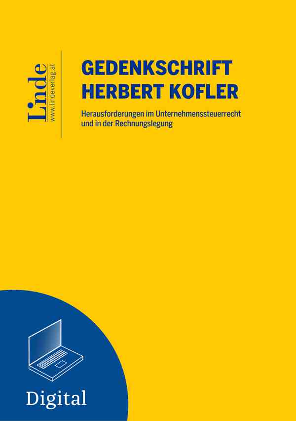 Gedenkschrift Herbert Kofler