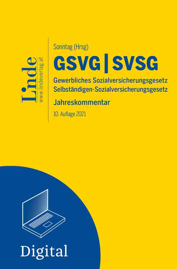 GSVG & SVSG | Gewerbliches Sozialversicherungsgesetz & Selbständigen-Sozialversicherungsgesetz