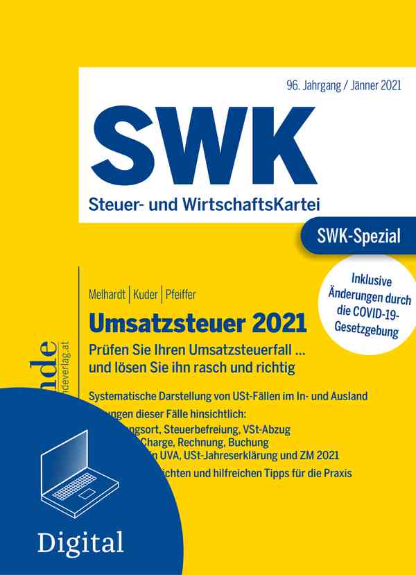 SWK-Spezial Umsatzsteuer 2021