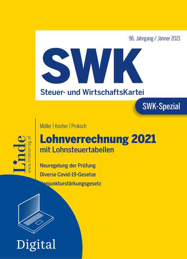 SWK-Spezial Lohnverrechnung 2021