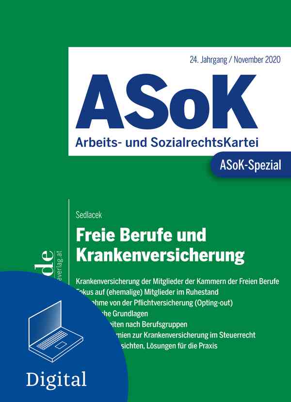 ASoK-Spezial Freie Berufe und Krankenversicherung