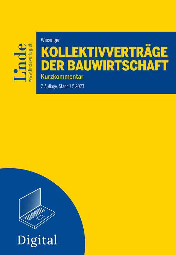 Kollektivverträge der Bauwirtschaft