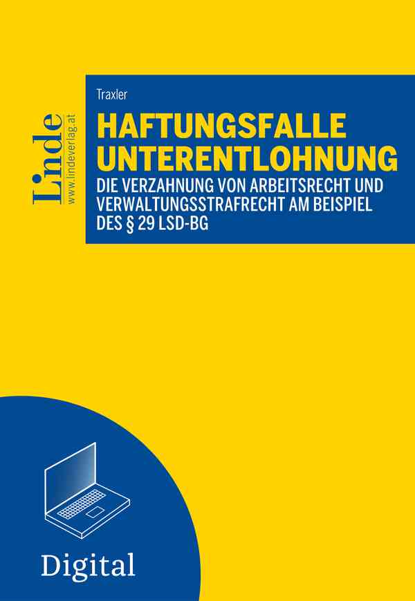 Haftungsfalle Unterentlohnung