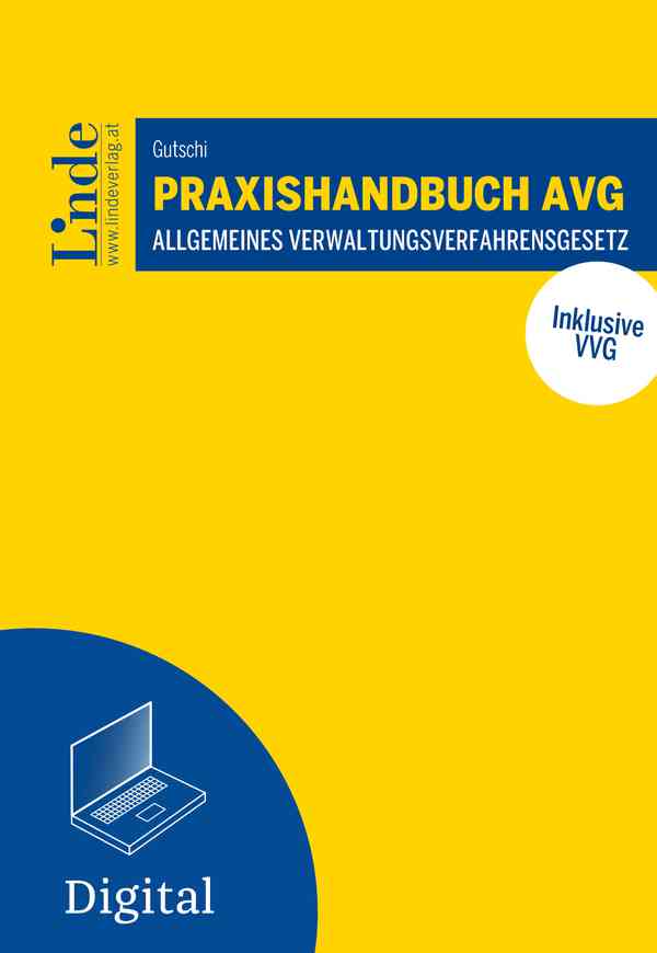 Praxishandbuch AVG | Allgemeines Verwaltungsverfahrensgesetz