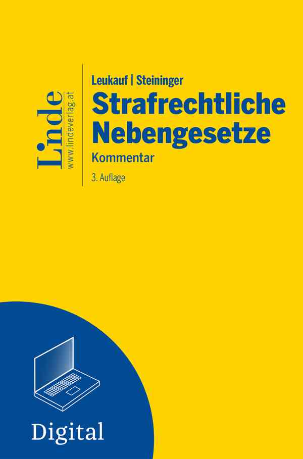 Leukauf/Steininger Strafrechtliche Nebengesetze 